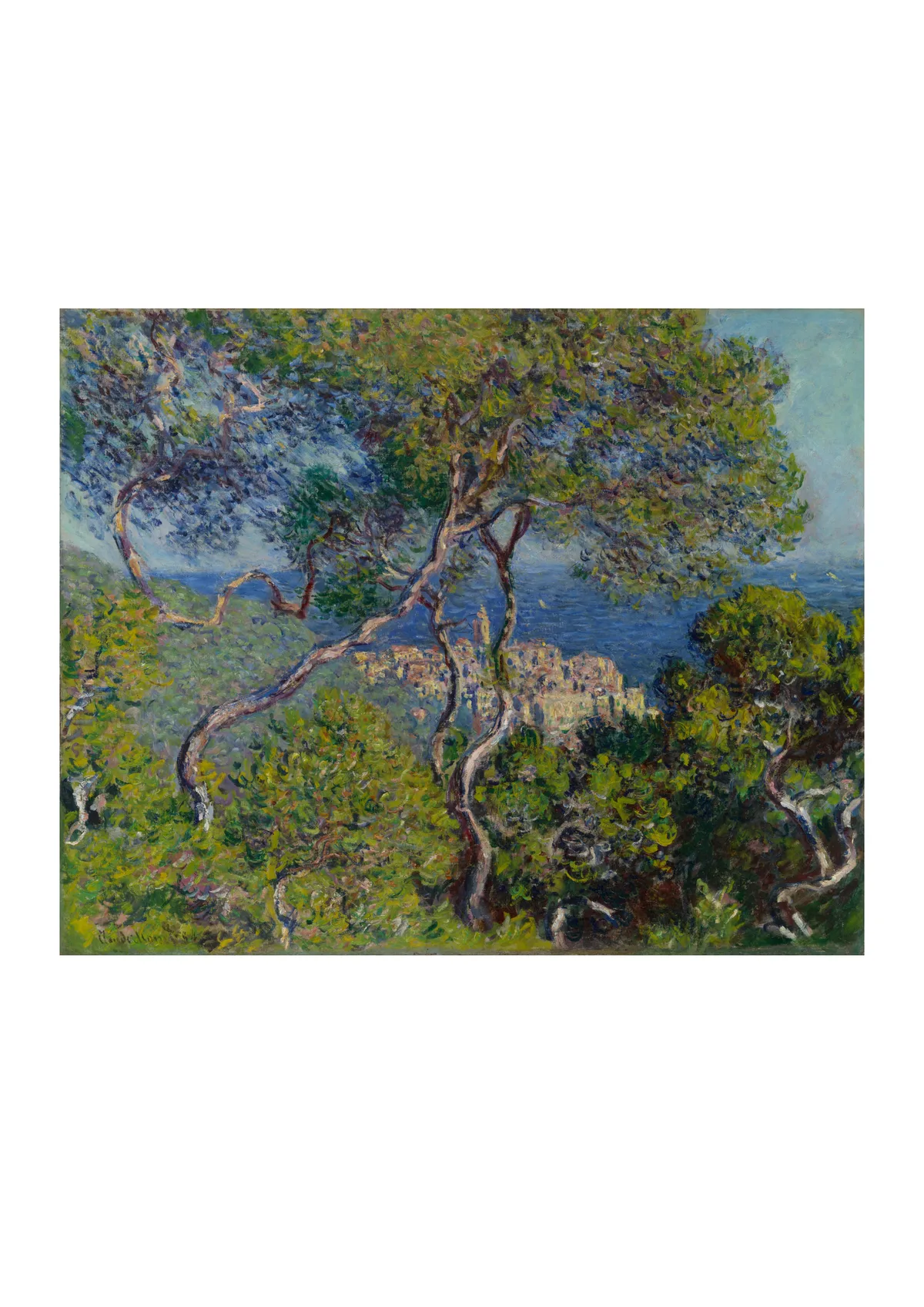 Affiche « Bordighera »