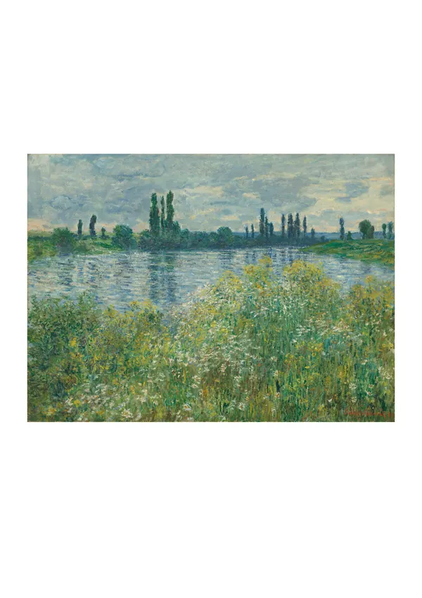 Affiche « Bords de la Seine à Vétheuil »