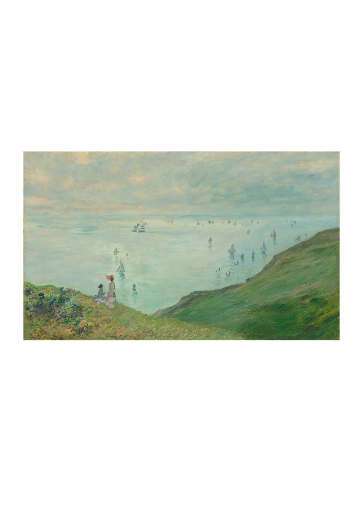 Affiche « Falaises à Pourville »