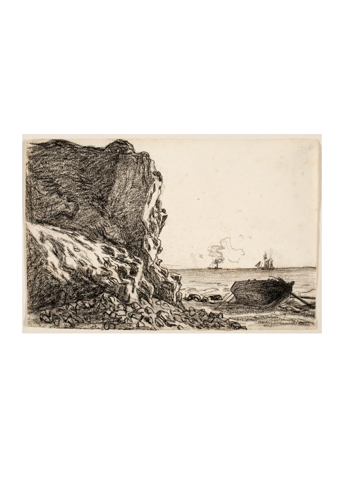 Affiche « Falaises et mer, Sainte-Adresse »