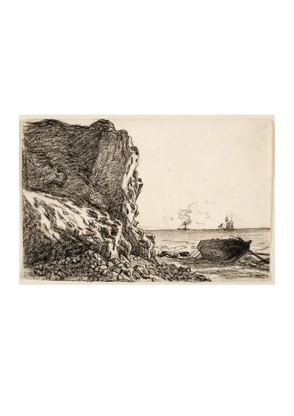 Affiche « Falaises et mer, Sainte-Adresse »