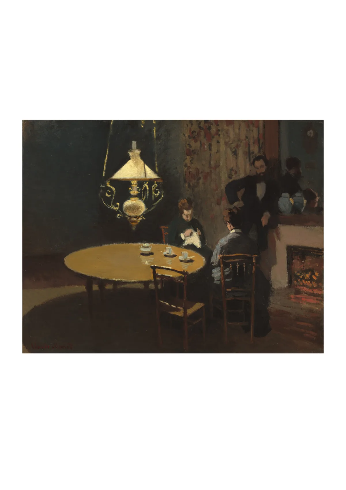Affiche « Intérieur, après dîner »
