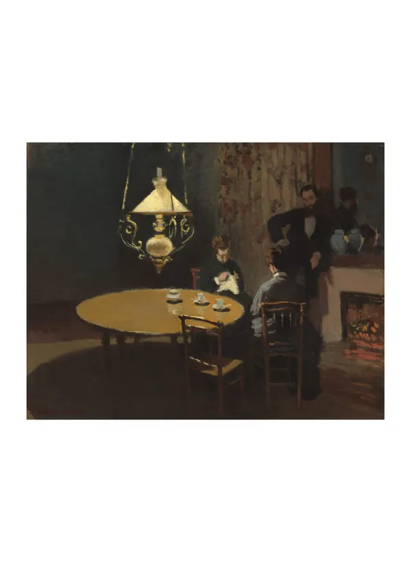 Affiche « Intérieur, après dîner »