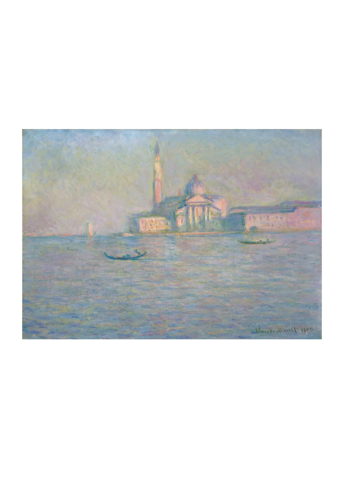 Affiche « L’église San Giorgio Maggiore, Venise »