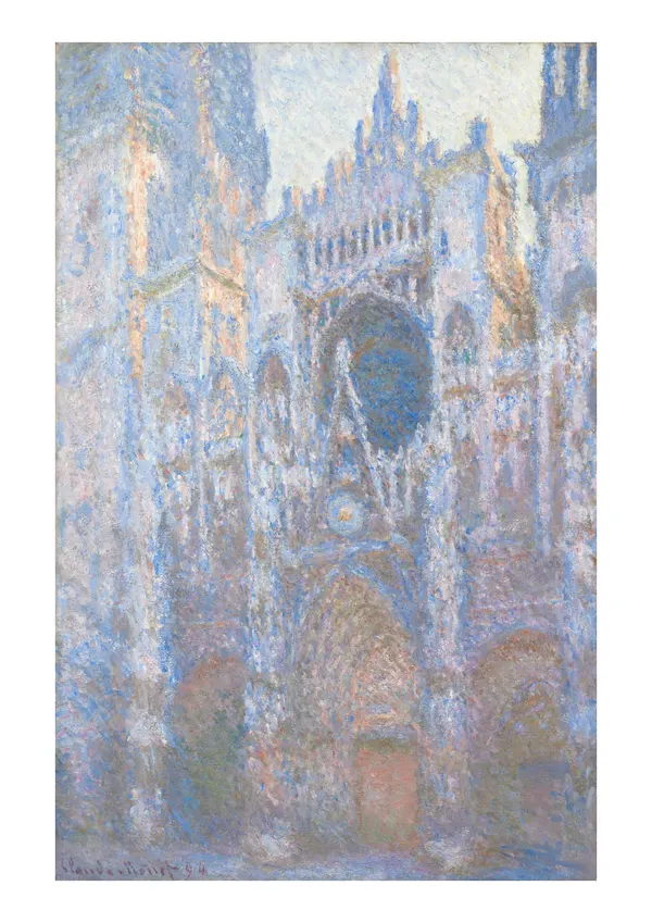 Affiche « La Cathédrale de Rouen, le portail »