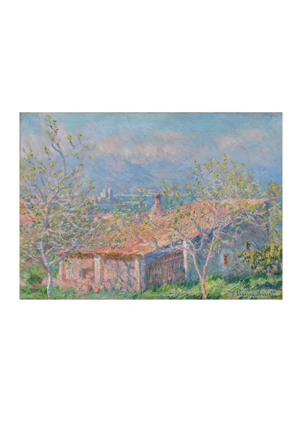 Affiche « La Maison du jardinier à Antibes »