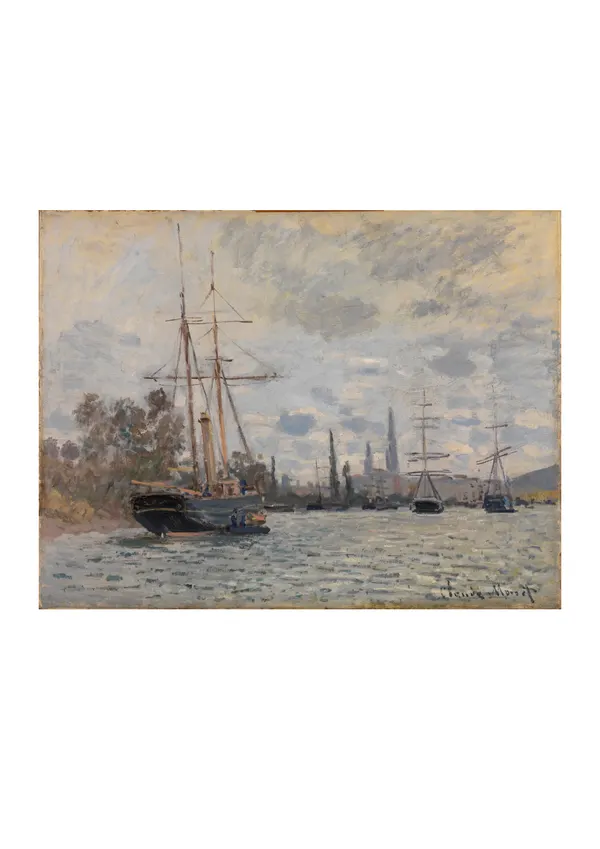 Affiche « La Seine à Rouen »