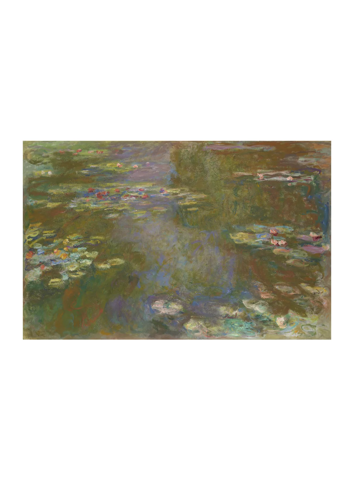 Affiche « Le Bassin aux nymphéas »