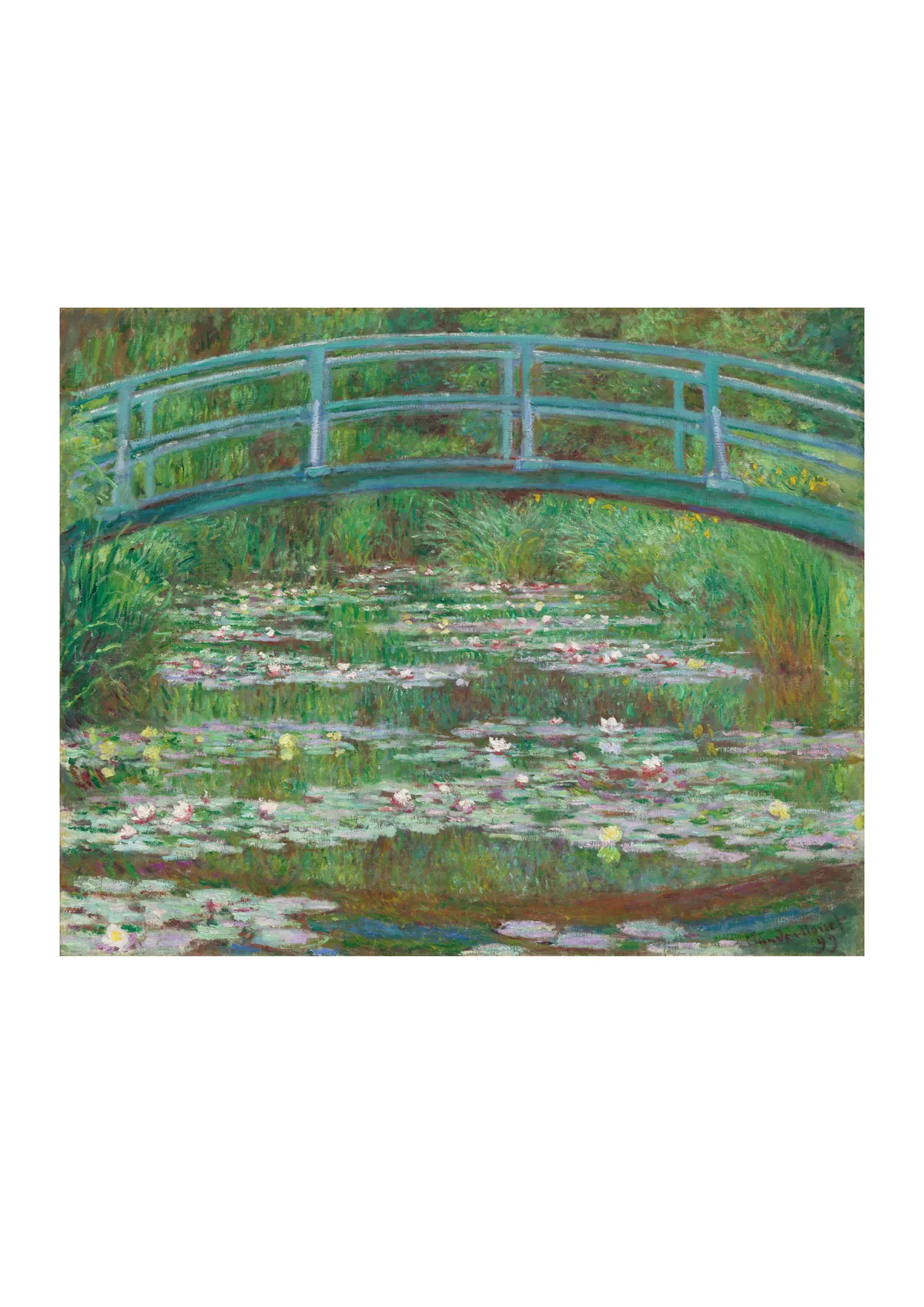 Affiche « Le Pont japonais »