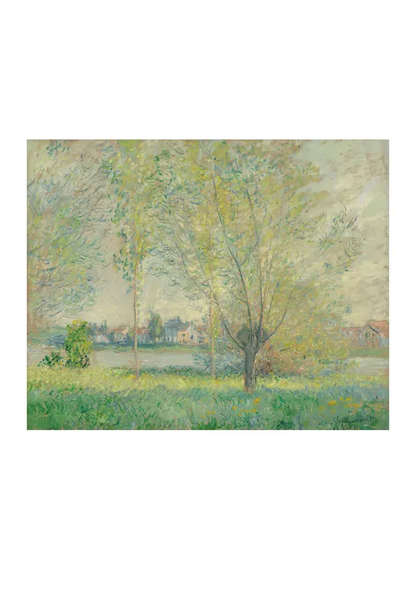 Affiche « Les Saules »