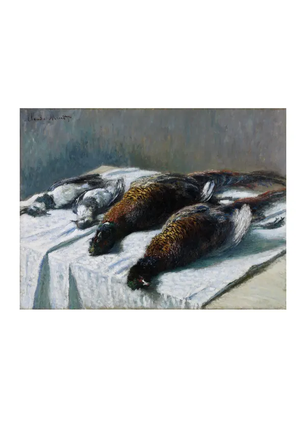Affiche « Nature morte aux faisans et aux pluviers »