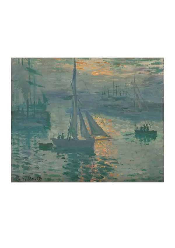 Affiche « Soleil levant (marine) »