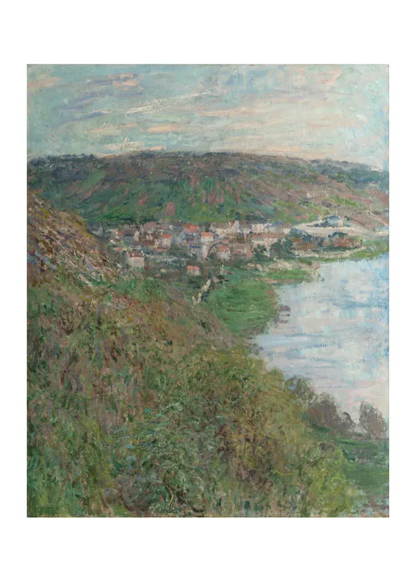 Affiche « Vue de Vétheuil »