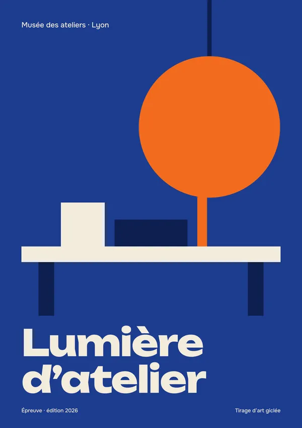 Affiche « Lumière d’atelier »